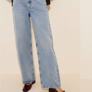 Agolde size 26 low curve jeans